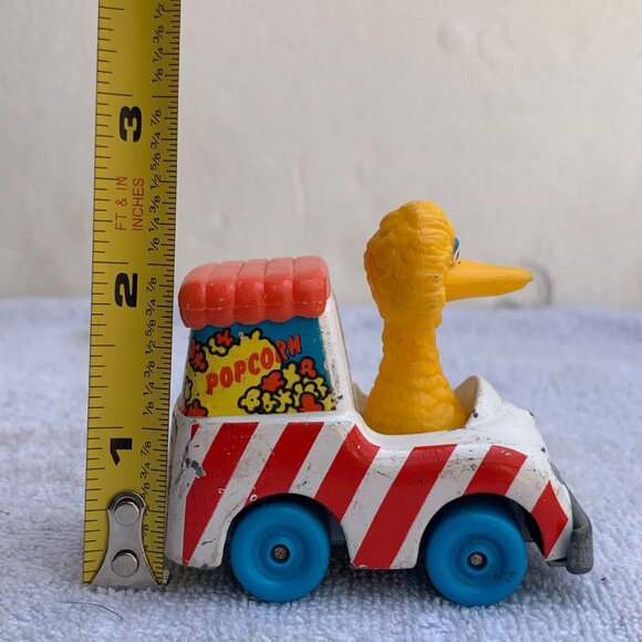 Vintage 1983 Playskool Big Bird Popcorn Van Toy Sesame Street Childrens TV - Picture 7 of 8